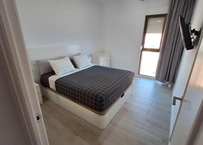 Perla 5, Primera Linea De Playa Y Centrico Appartement *